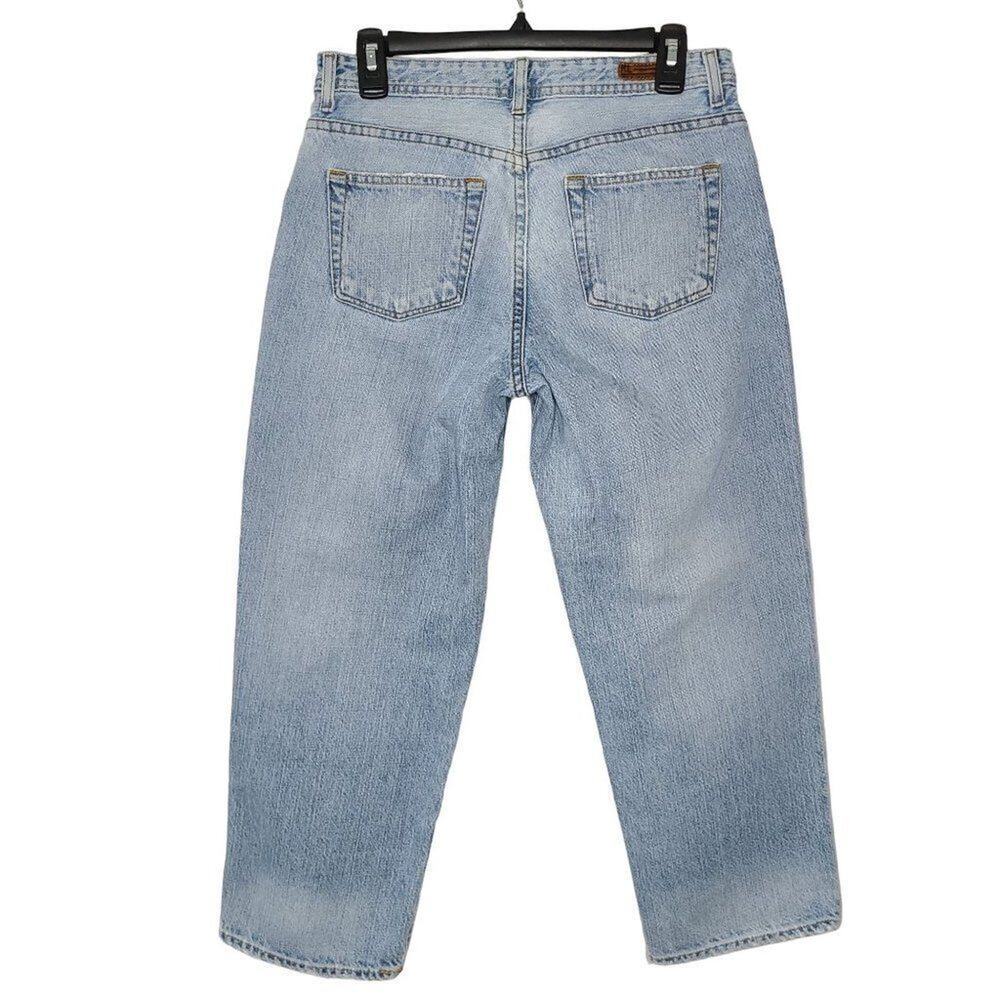 Vintage Crop Women Jeans, Polo Ralph Lauren Saturday Rigid Crop Jeans, 6/28